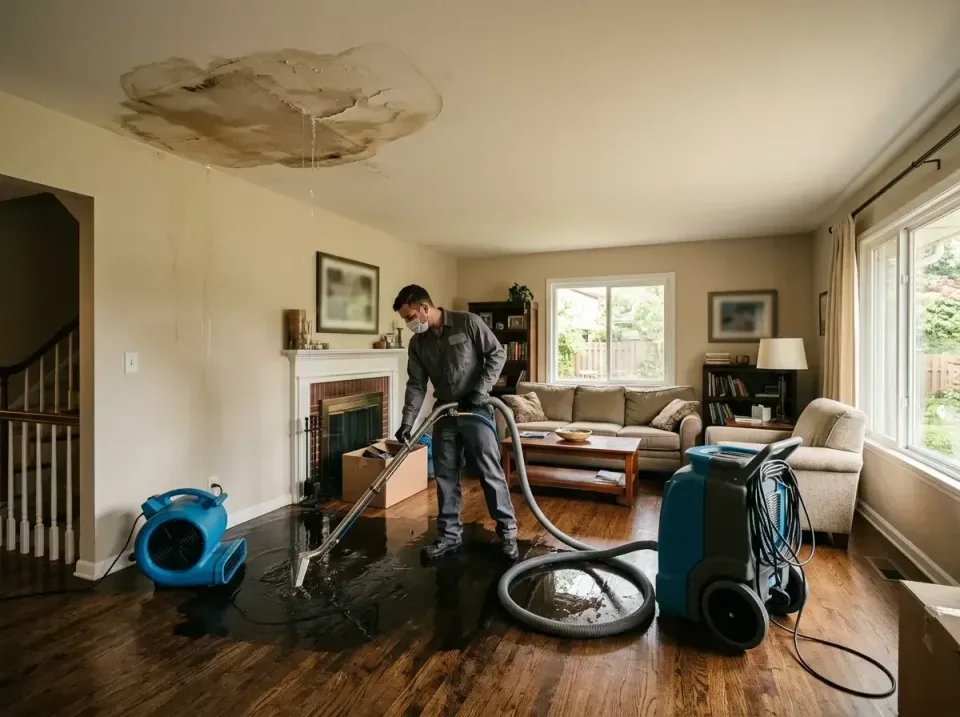 attic-pipe-burst-ceiling-drip-008 — frequently asked questions, Water Damage Restoration & Carpet Care in Pacific, WA